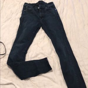 7 for all mankind  jeans high waist skinny